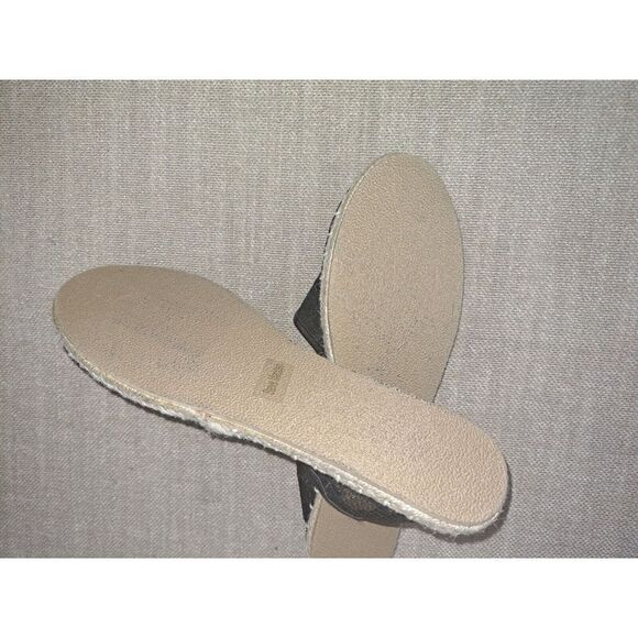 Steve Madden Flats Espadrille Black Lace Style Romyy Size 8 - Picture 5 of 6